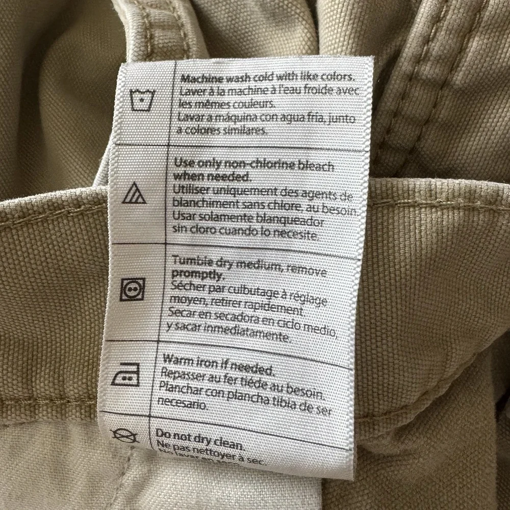 Carhartt Cargo Shorts Mens 42 Relaxed Fit Khaki Work Utility‎ Pocket Casual